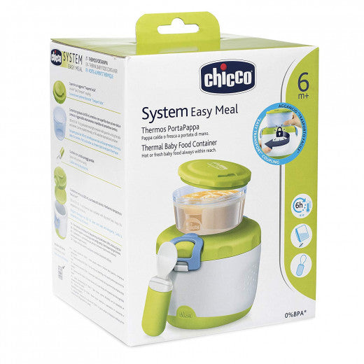 Chicco Easy Meal Thermal Baby Food Container +6 Months, 3 pcs