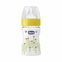 Load image into Gallery viewer, Chicco Wellbeing 150ml Glass Baby Bottle, Silicone Teat
