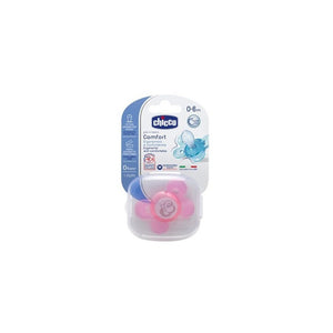 Chicco Physio Comfort Pink (0-6M) Silicone 1 Piece