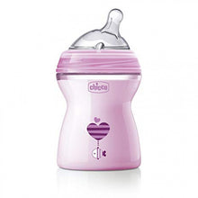 Load image into Gallery viewer, Chicco Natural Feeling Baby Bottle +2 months, 250 ml, Pink
