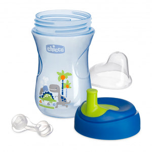 Chicco First Straw Trainer No Spill Sippy Cup , 266ml, +12 Months