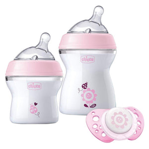 Chicco - NaturalFeeling Gift Set - Pink