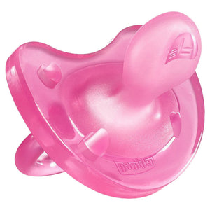 Chicco Physio Soft Soother Silicone +4 Months 1 Piece, Pink