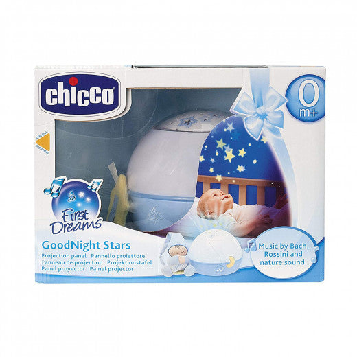 Chicco Goodnight Stars Soft Musical Nightlight - Blue