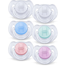 Load image into Gallery viewer, Philips Avent Transparent Classic pacifier, 2 Pack, 6-18 Months
