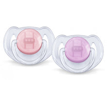 Load image into Gallery viewer, Philips Avent Transparent Classic pacifier, 2 Pack, 6-18 Months
