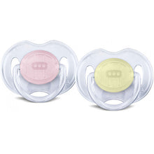 Load image into Gallery viewer, Philips Avent Transparent Classic pacifier, 2 Pack, 0-6 Months
