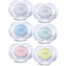 Load image into Gallery viewer, Philips Avent Transparent Classic pacifier, 2 Pack, 0-6 Months
