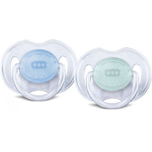 Load image into Gallery viewer, Philips Avent Transparent Classic pacifier, 2 Pack, 0-6 Months
