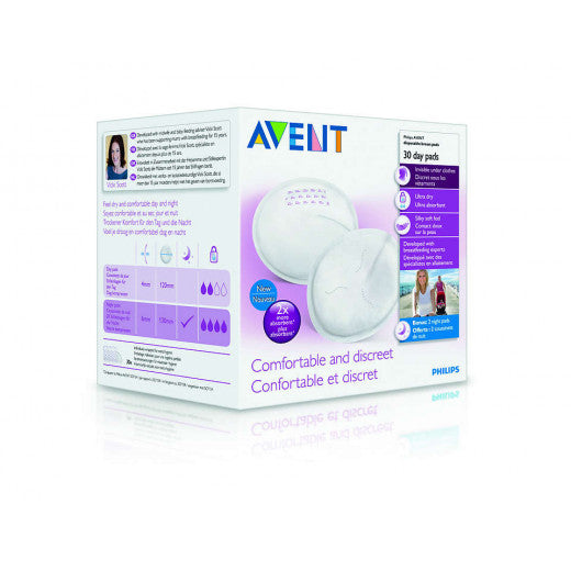 Philips Avent Disposable Breast Pads Day - 30 Pieces