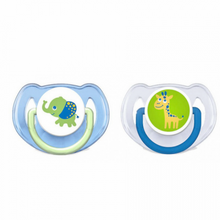 Load image into Gallery viewer, Philips Avent Fashion Soothers Animals 6-18 Months
