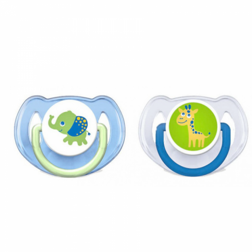 Philips Avent Fashion Soothers Animals 6-18 Months