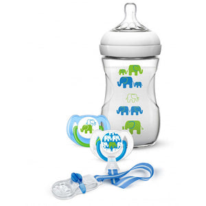 Philips Avent Elephant Design Gift Set, Boy