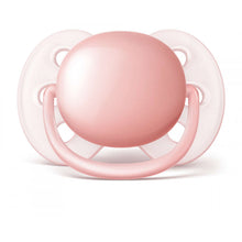 Load image into Gallery viewer, Philips Avent Ultra Soft Pacifier, 0-6 Months, Pink
