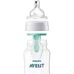 Philips Avent - AirFree Anti Colic Bottles - Pack Of 2 - 125 Ml - Pack Of 2, 0+ Month