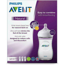 Load image into Gallery viewer, Philips Avent Natural Feeding Bottles 260ml Triple Pack
