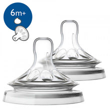 Load image into Gallery viewer, Philips Avent Natural Nipple for Thick Feed, 2 Pack, +6 Months
