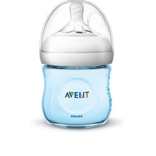 Load image into Gallery viewer, Philips Avent Natural Baby Bottle 125ml, Blue, 1Pack, 0+ Months
