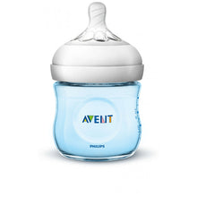 Load image into Gallery viewer, Philips Avent Natural Baby Bottle 125ml, Blue, 1Pack, 0+ Months
