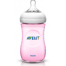 Load image into Gallery viewer, Philips Avent Natural Baby Bottle 260 ml single, Pink, 1 Pack, 0+ Months
