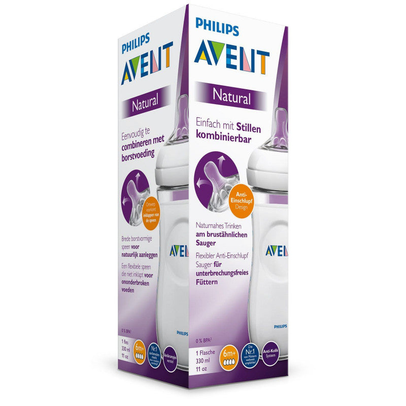 Philips Avent Natural Bottle 330ml, 6+ Months