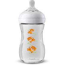 Load image into Gallery viewer, Philips Avent Natural Baby Bottle 260 ml single, Tiger, 0+ Months
