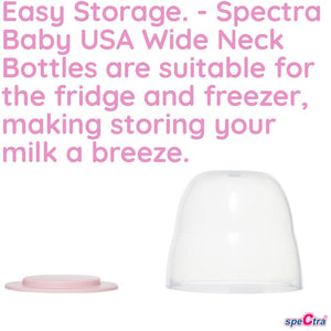 Spectra Wide Neck Milk Storage Bottles [Pack of 2] 160ml