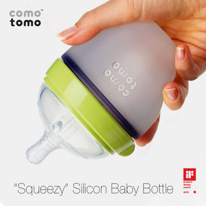 Comotomo Baby Bottle, Green, 150 ml