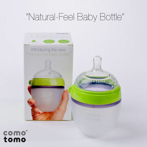 Comotomo Baby Bottle, Green, 150 ml