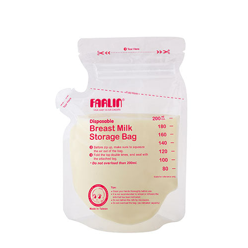 Farlin - Breast Milk Storage Bag / 200 ml / 20+2 per pack