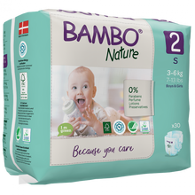 Load image into Gallery viewer, Bambo Nature Diapers Size 2 (3-6 kg), 30 diapers
