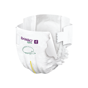 Bambo Nature Diapers Size 4 (7-14 Kg), 24 diapers