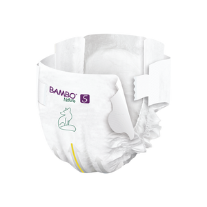 Bambo Nature Diapers Size 5 (12-18 Kg), 22 diapers