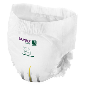 Bambo Nature Pants Size 6 (18+ Kg), 18 diapers