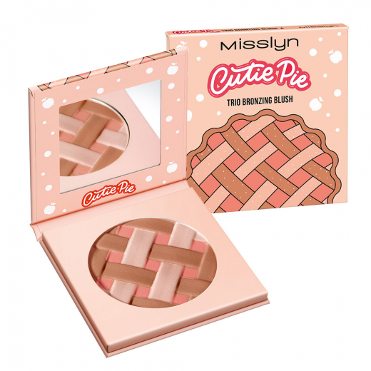 Misslyn Cutie Pie TRIO Bronzing Blush 4