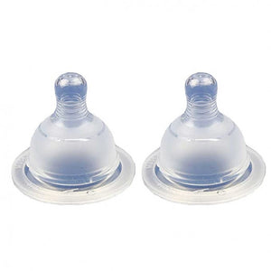 Spectra Wide Neck Slow Flow Teats [Pack of 2] Size Small