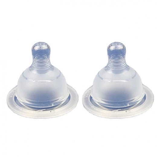 Spectra Wide Neck Slow Flow Teats [Pack of 2] Size Small