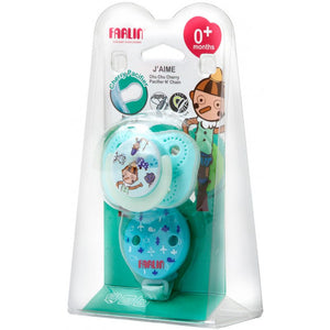 Farlin - Chu Chu Pacifier, 2-Pack, +0 Months