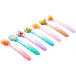 Farlin Rainbow Spoon Elder Set, 7-pack, +12 months