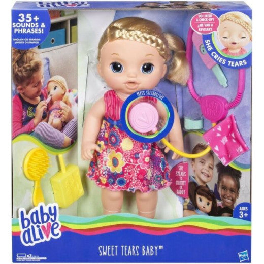 Baby Alive Sweet Tears Baby (Blonde)