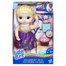 Load image into Gallery viewer, Baby Alive Cupcake Birthday Baby (Blonde)
