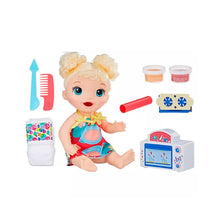 Load image into Gallery viewer, Baby Alive Snackin’ Treats Baby (Blonde Curly Hair)
