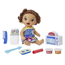 Load image into Gallery viewer, Baby Alive Snackin’ Treats Baby (Brown Curly Hair)
