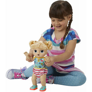 Baby Alive Step 'n Giggle Baby Blonde Hair Doll