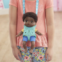 Load image into Gallery viewer, Littles By Baby Alive, Carry N Go Squad, Little Theo Black Curly
