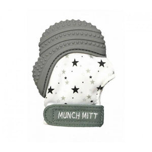 Munch Mitt- Gray Stars