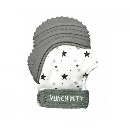 Munch Mitt- Gray Stars