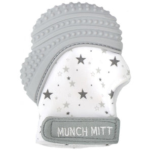 Munch Mitt- Gray Stars