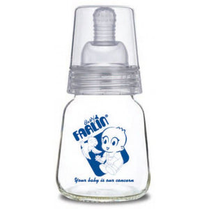 Farlin - Glass Feeding Bottle, 60ml, +0 Months